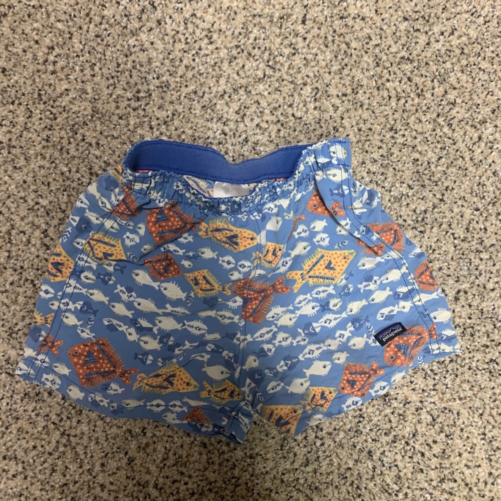 Patagonia kids bathing suit shorts